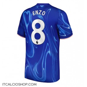 Chelsea Enzo Fernandez #8 Prima Maglia 2024-25 Manica Corta